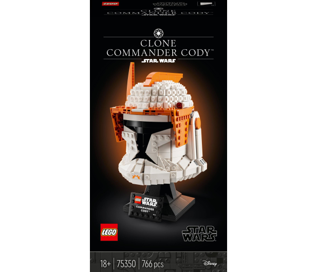 LEGO Star Wars 75350 Hełm dowódcy klonów Cody’ego™ - 1091345 - zdjęcie